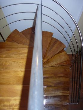 Escaleras de caracol